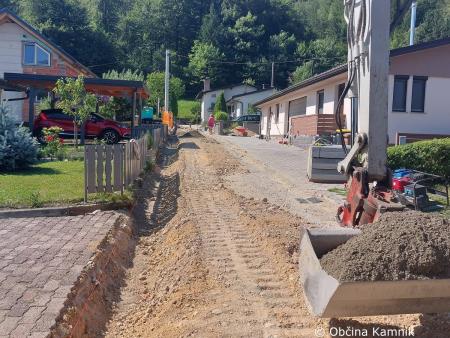 Obnova kanalizacije in vodovoda v naselju Vrhpolje pri Kamniku (1)